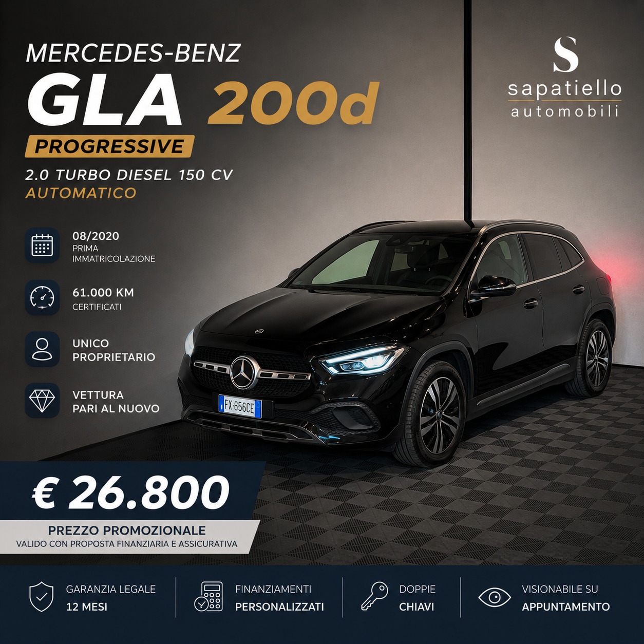 Mercedes-Benz GLA disponibile